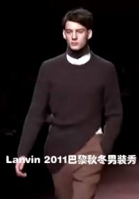 Lanvin2011巴黎秋冬男装秀